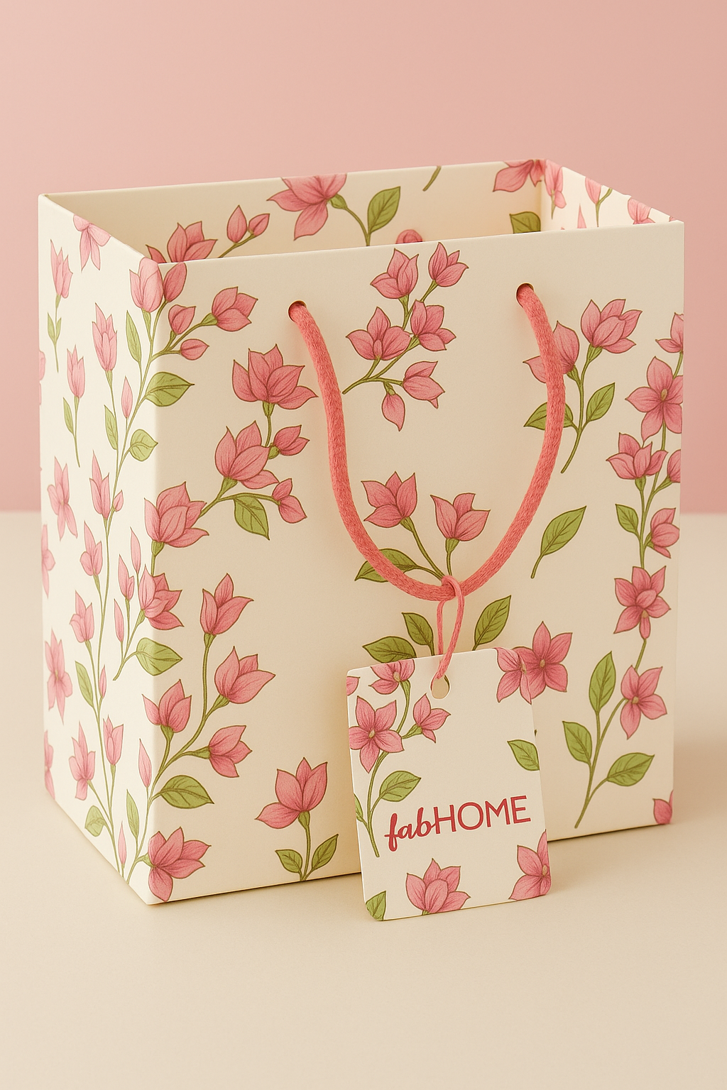 [{"value":"Floral Bloom Paper Bag"}]
